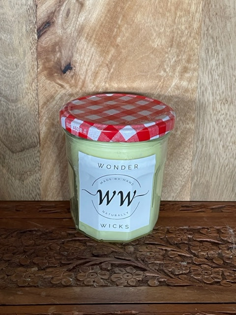 Wonder Wicks Premium Soy Candle (Upcycled) ~ Limoncello